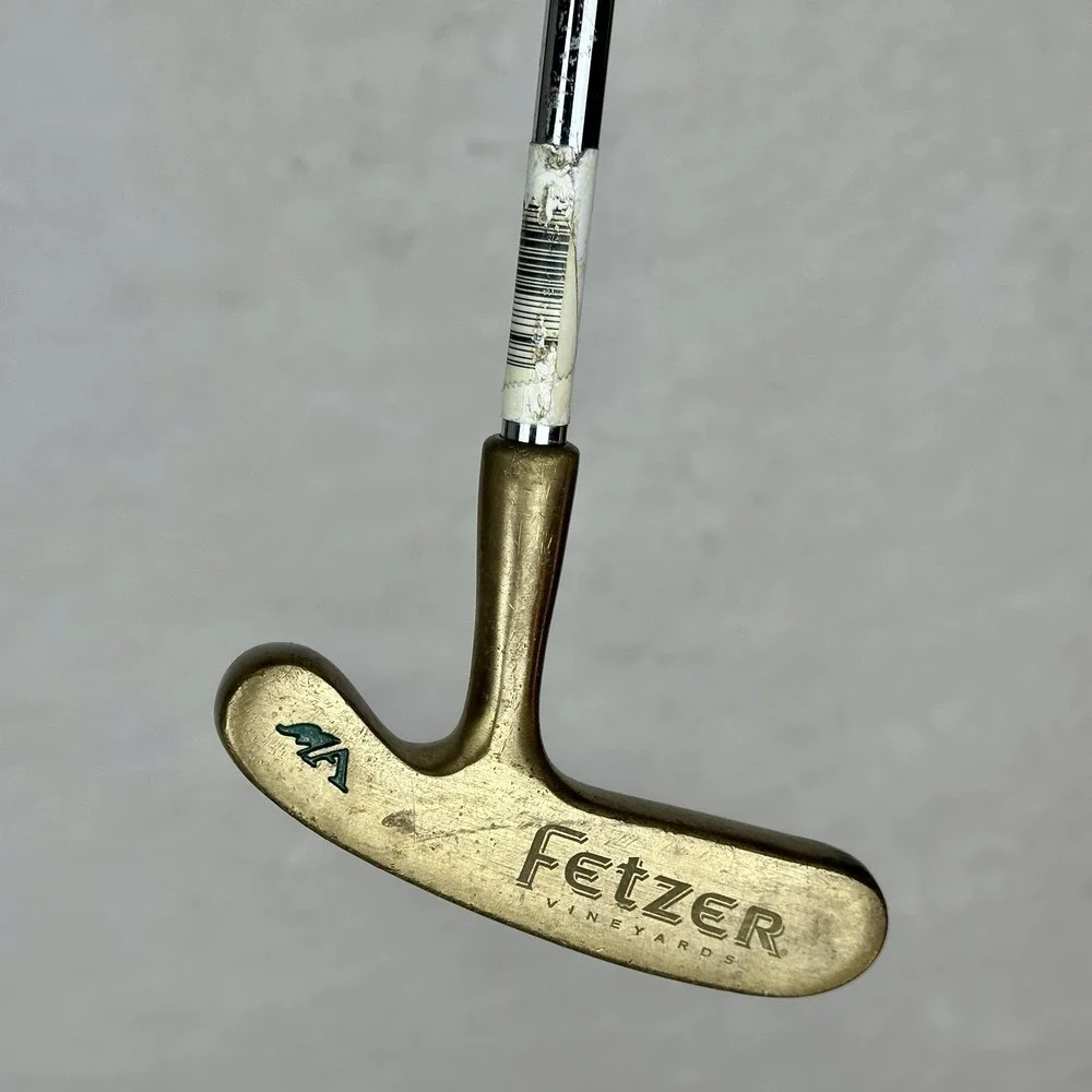Rare Wilson Augusta BullsEye putter costume Fetzer Vineyards 2Way Bronze 36 Inch